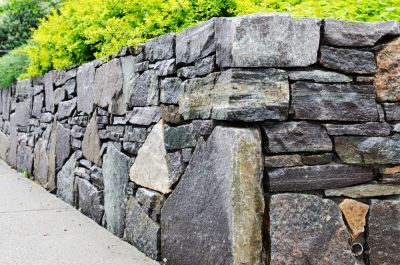 Get a Stone Wall Installed!