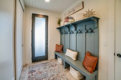 Create Designated Areas for Coats, Jackets, Shoes, and Bags!