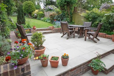 Stone Patio Installation