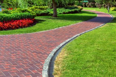 Brick Path Installation